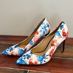 ⭐️ New Antonio Melani Floral Heels Shoes Size 9.5